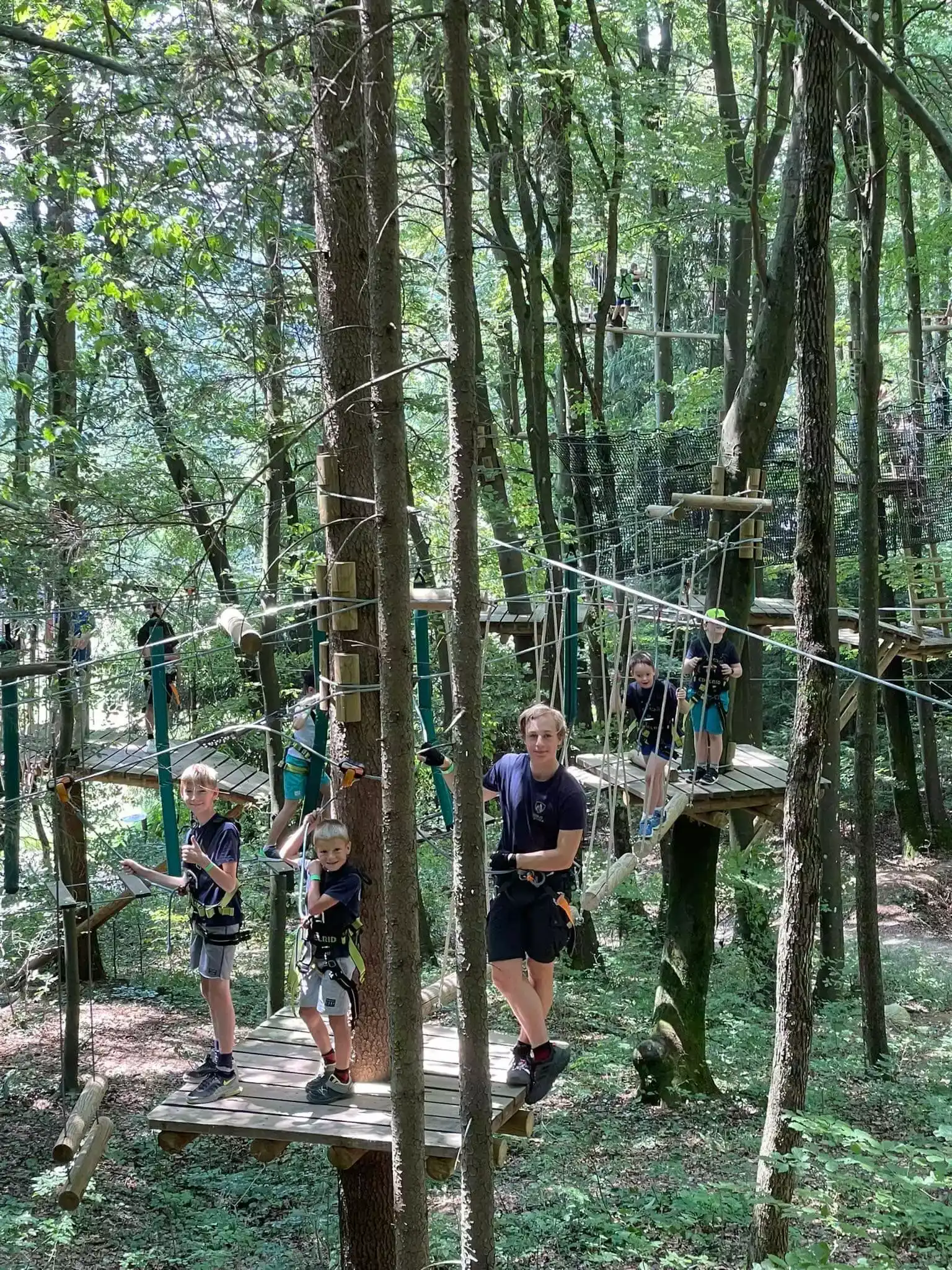 Zaključni izlet v adrenalinskem parku